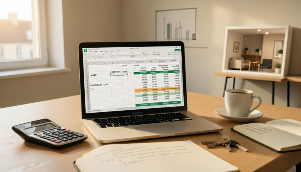 Simulateur LMNP Excel gratuit pour estimer un projet