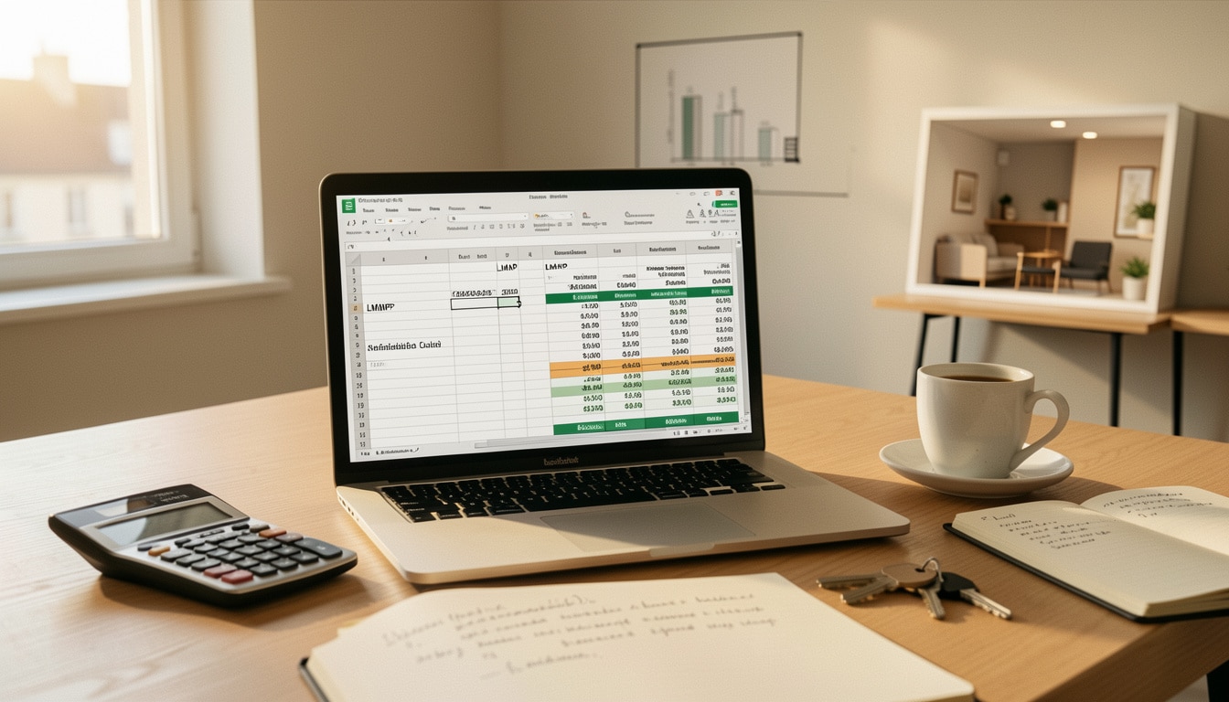Simulateur LMNP Excel gratuit pour estimer un projet